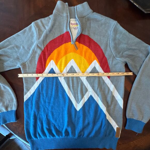 Tipsy Elves FIRST RUN SWEATER Ski Apres Retro look unisex m-large w-xl - Picture 5 of 7